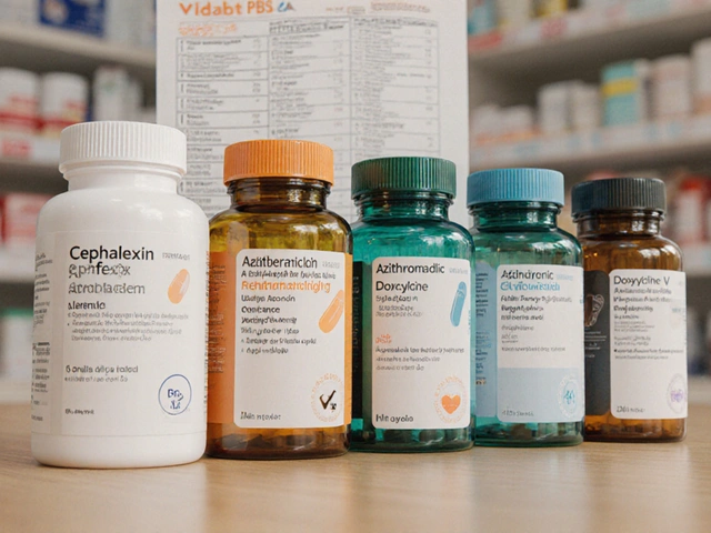 Cephalexin (Phexin) vs. Common Antibiotic Alternatives - Detailed Comparison