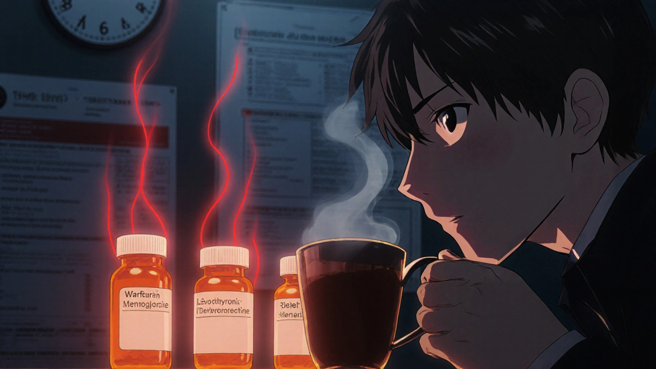 Caffeine and Medication Safety: What You Need to Know About Dangerous Interactions