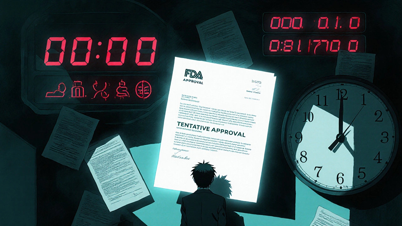 Tentative Approval and Litigation: How Generic Drug Companies Wait for Market Entry