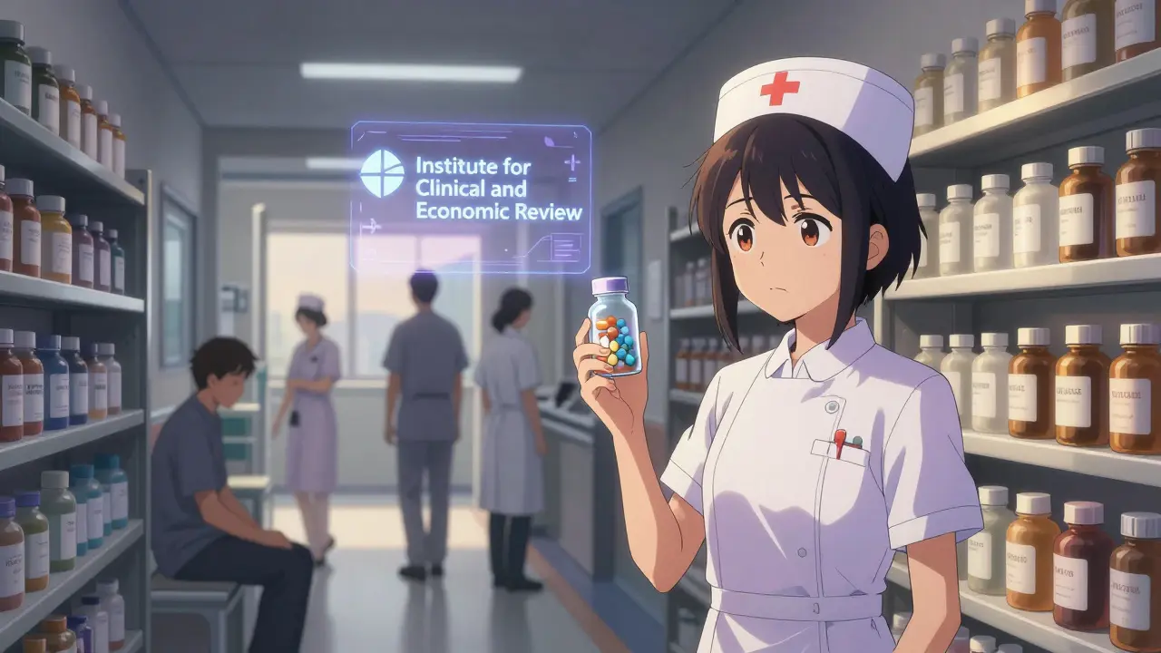 Nurse confused by changing pill appearance in hospital corridor