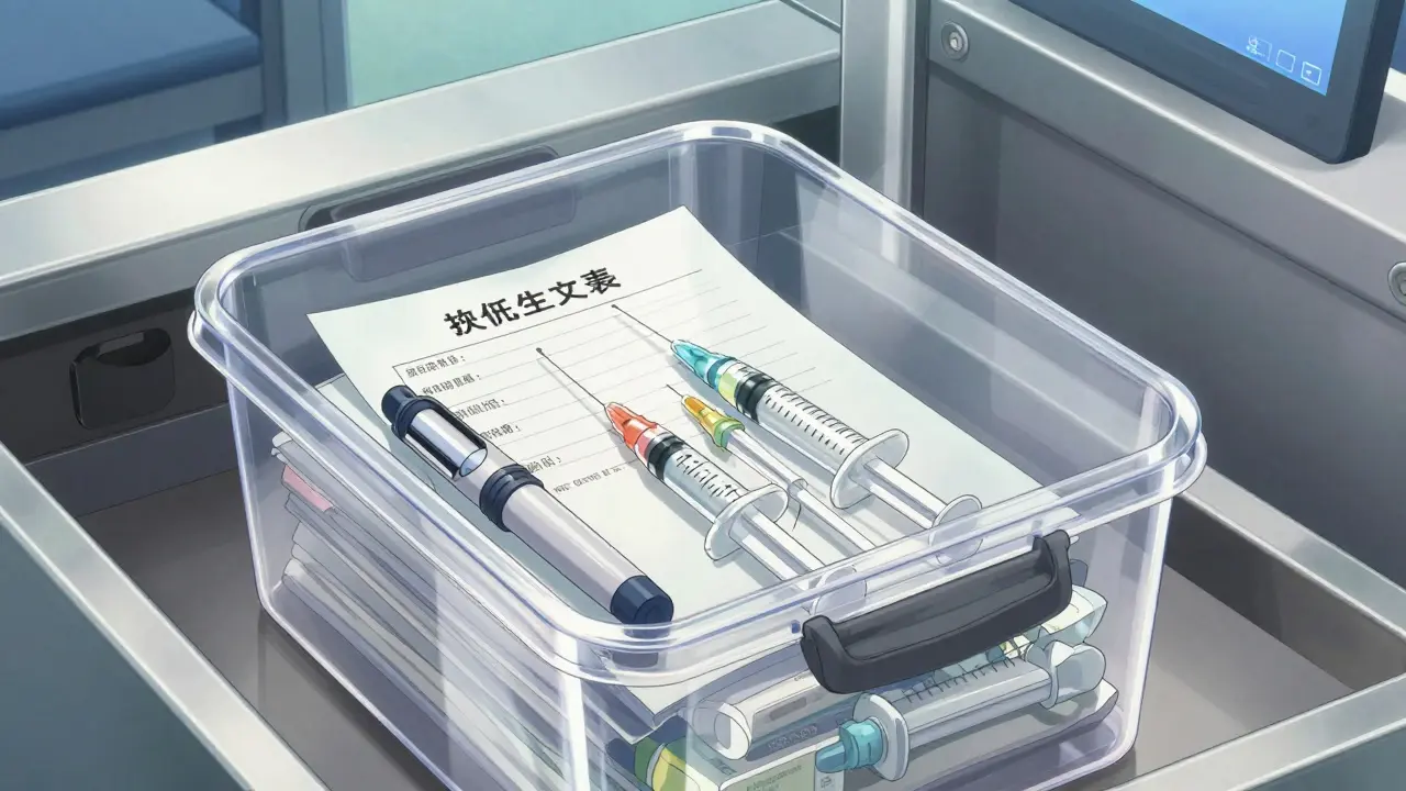 How to Carry Injectables, Syringes, and Sharps on Airplanes: A Complete Guide